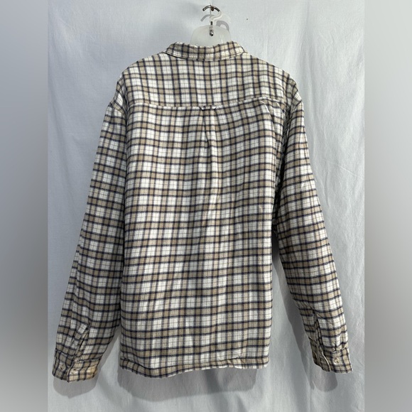 Pear Connection Inc Men’s XXL Plaid Quilted Flannel Shirt Jacket - Picture 3 of 6